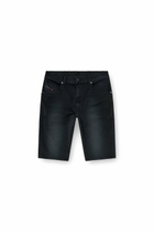 Diesel Slim shorts in coloured denim - Denim short pants Mens in Black