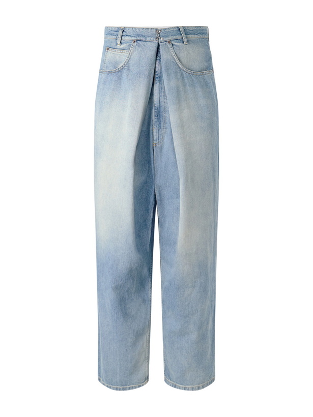 Photo: Maison Margiela - Wrap Wide-Leg Jeans - Blue
