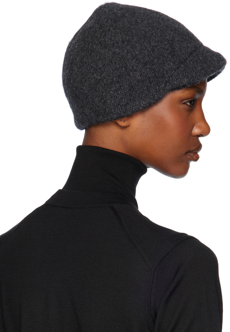 The Row Gray Zeno Beanie