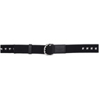 Valentino Black Valentino Garavani Rockstud Buckle Belt