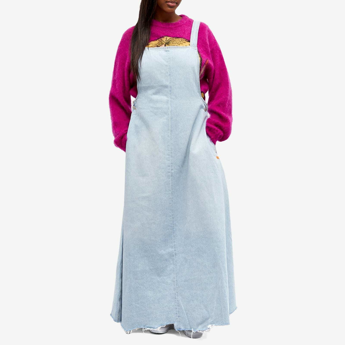 ERL Women's x Levis Heritage Denim Dress in Blue ERL