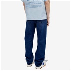 Off-White Men's Skate Relaxed Fit Jeans in Medium Blue