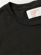 Pasadena Leisure Club - Day Off Printed Combed Cotton-Jersey T-Shirt - Black