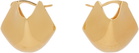 KHAITE Small Lotus Earrings