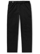Nike - Sportswear Tech Pack Straight-Leg Belted Cotton-Ripstop Trousers - Black