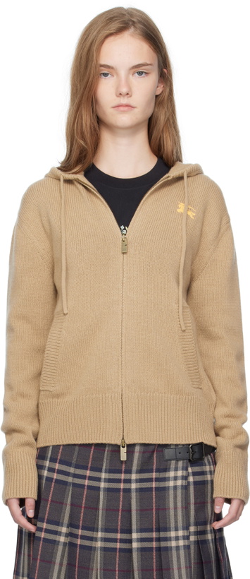 Photo: Burberry Beige EKD Hoodie