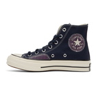 Converse Navy Nautical Prep Chuck 70 High Sneakers