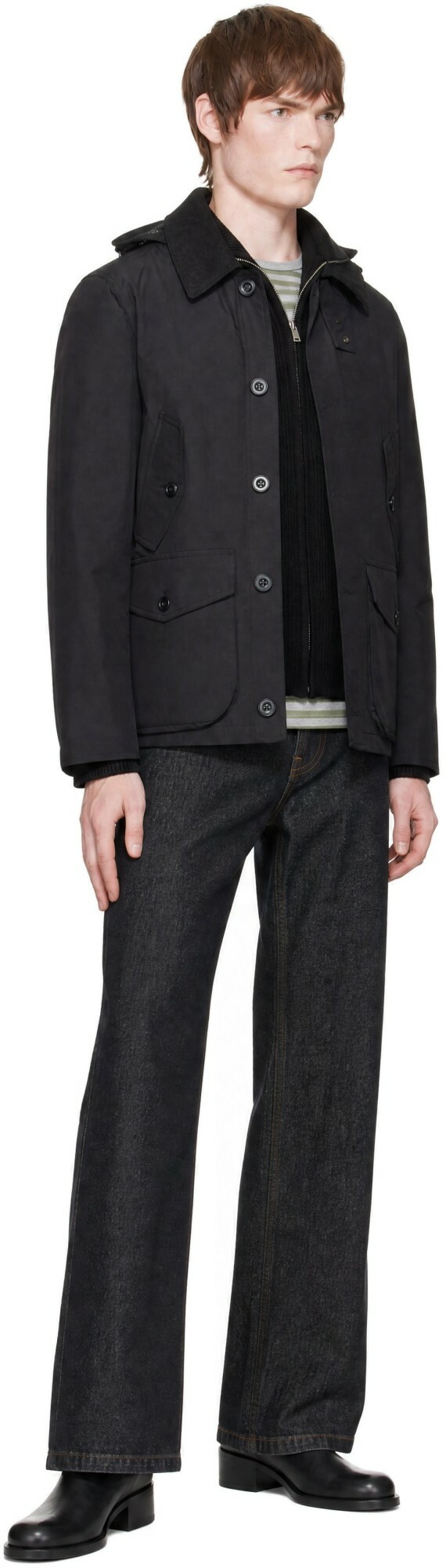 nanamica Black 2L PERTEX UNLIMITED Field Jacket