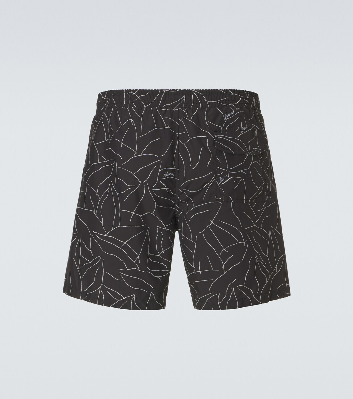 Brioni Printed swim trunks