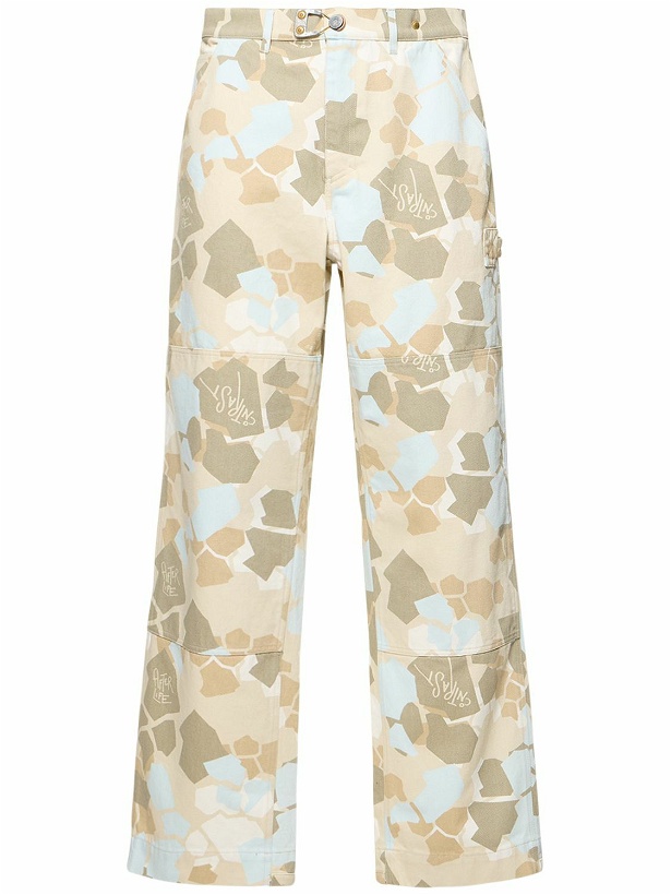 Photo: OBJECTS IV LIFE - Camouflage Print Deadstock Cotton Pants