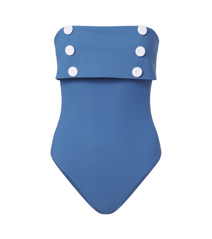 Photo: Karla Colletto Strapless swimsuit