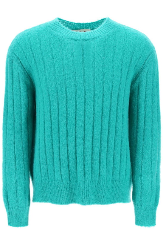 Photo: MARNI brushed mohair pul Green