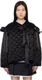 Sandy Liang Black Subi Jacket