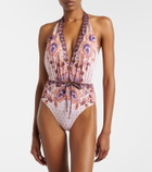Alexandra Miro Willow printed swimsuit