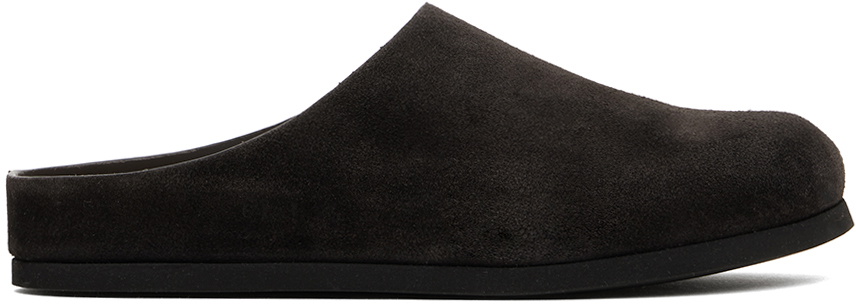 Common Projects Brown Suede Loafers
