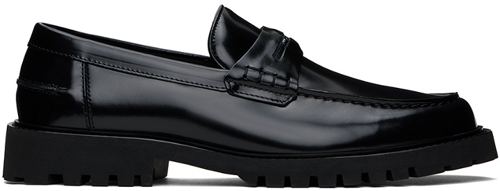 Photo: BOSS Black Leather Loafers