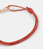 Aliita Conejito 9kt gold cord bracelet