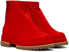 424 Red Marathon Boots