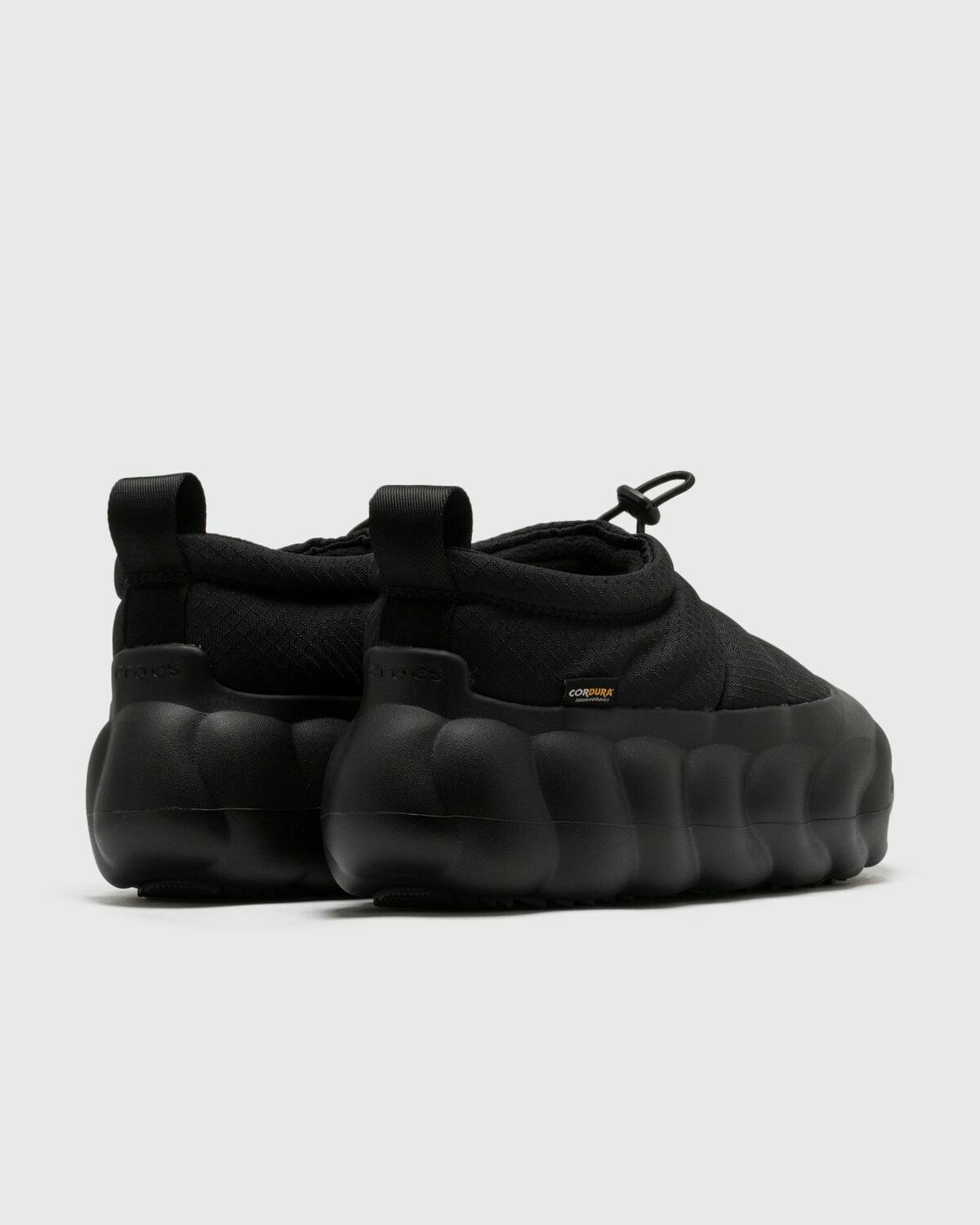 Crocs Overpuff Cordura Shorty Black Mens Lowtop