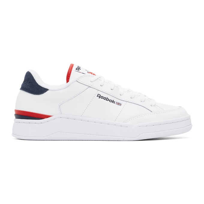 Photo: Reebok Classics White and Red AD Court Sneakers