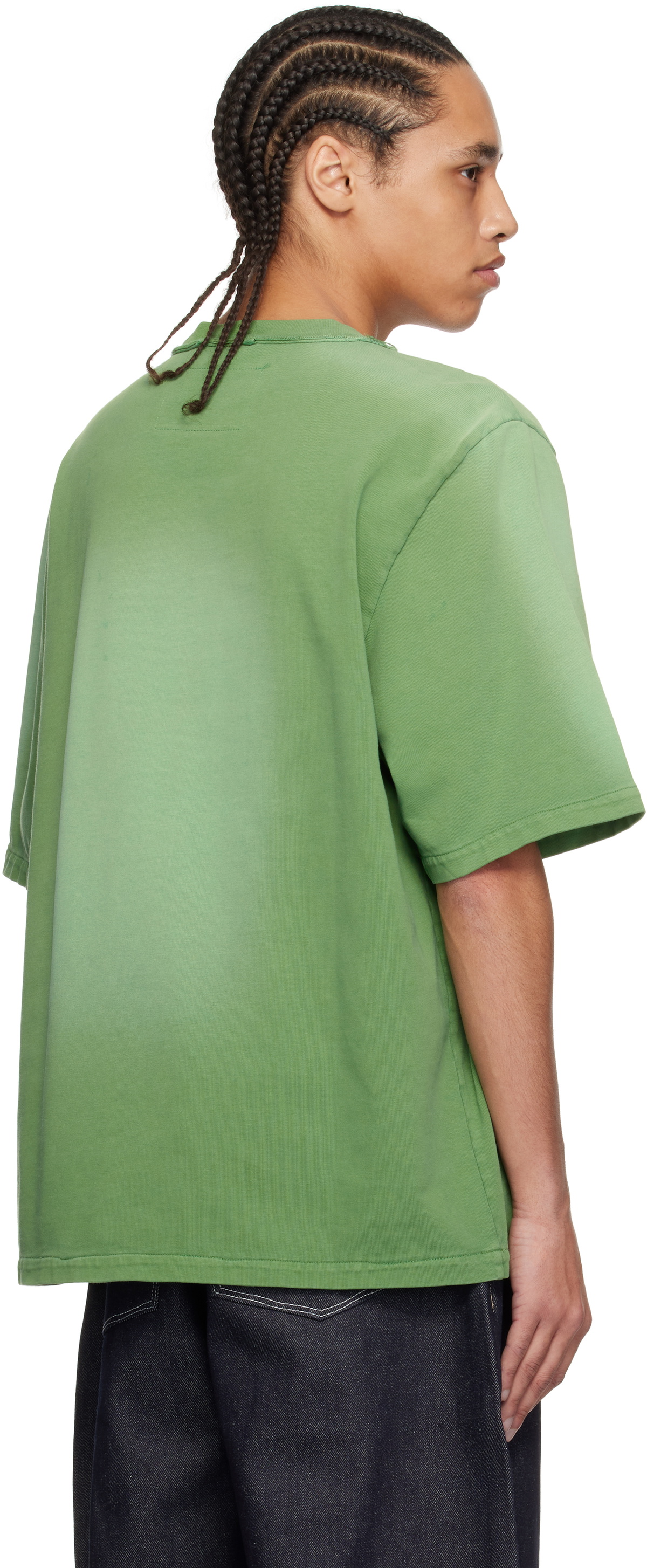 Camiel Fortgens Green Big Heavy Jersey T-shirt Camiel Fortgens