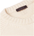 Belstaff - Southview Virgin Wool and Cashmere-Blend Sweater - Men - Cream