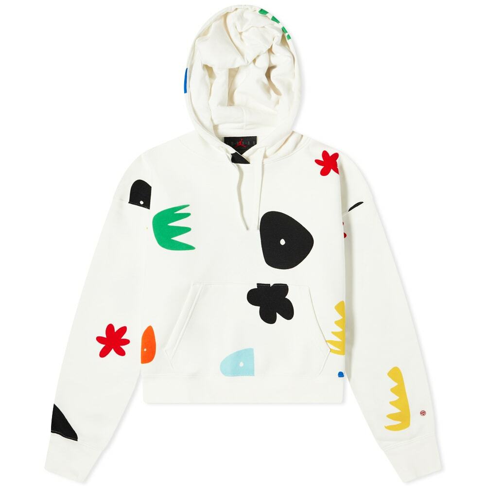 Air Jordan Women's Flight Fleece Artist Hoody in Sail Nike