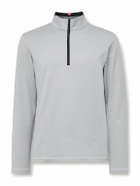 G/FORE - Brushed Tech-Jersey Half-Zip Golf Top - Gray