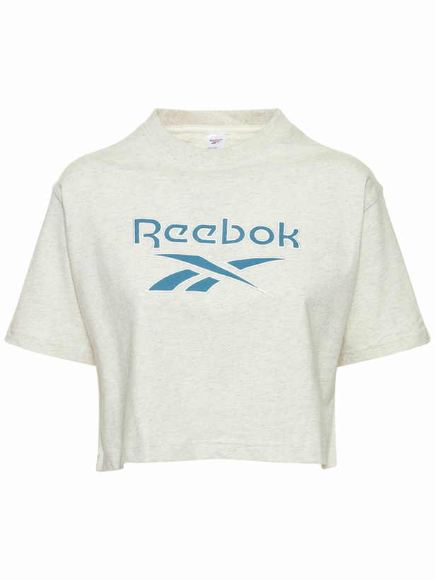 Photo: REEBOK CLASSICS - Big Logo Crop T-shirt