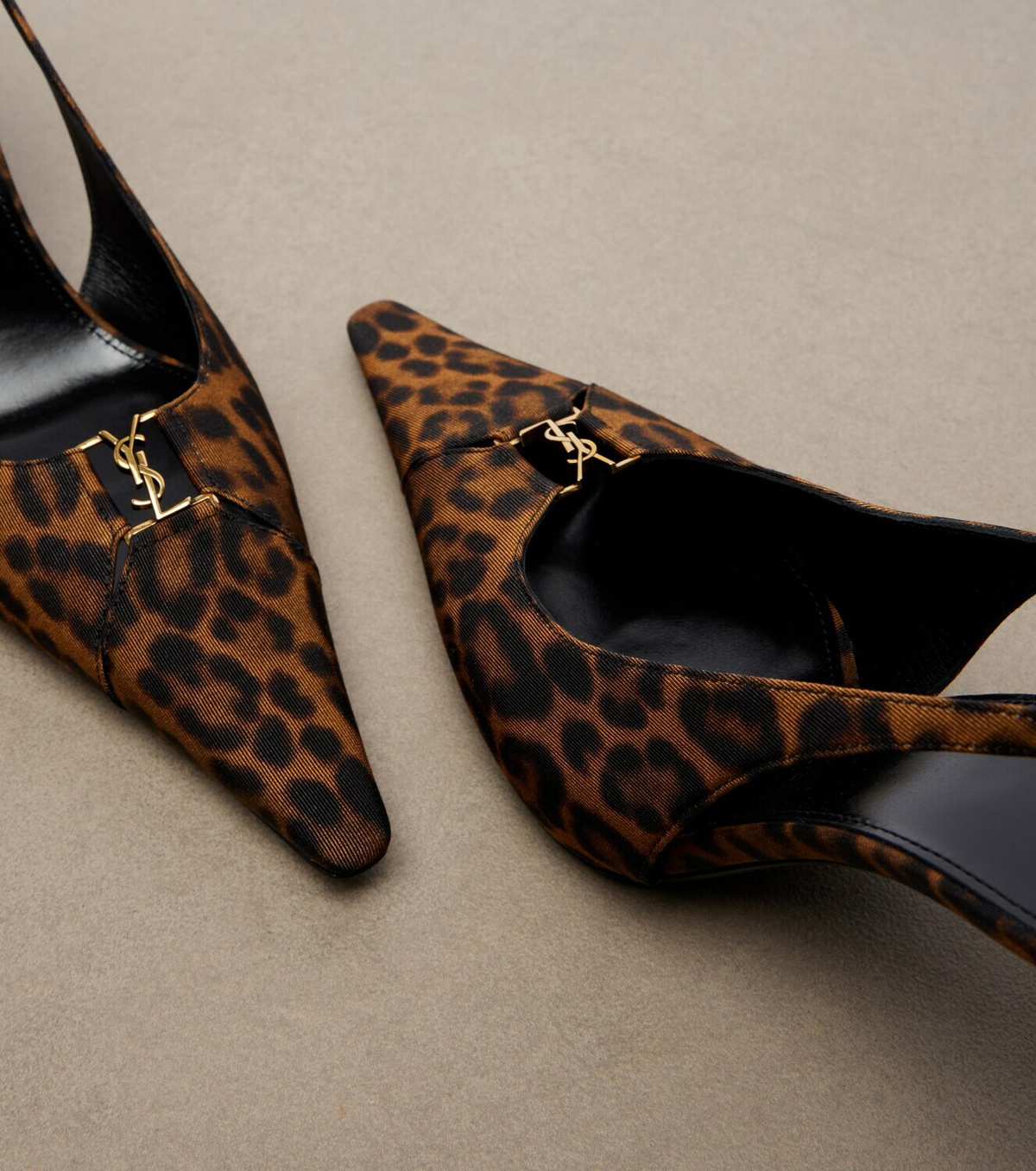 Saint Laurent Babylone Breteuil slingback pumps