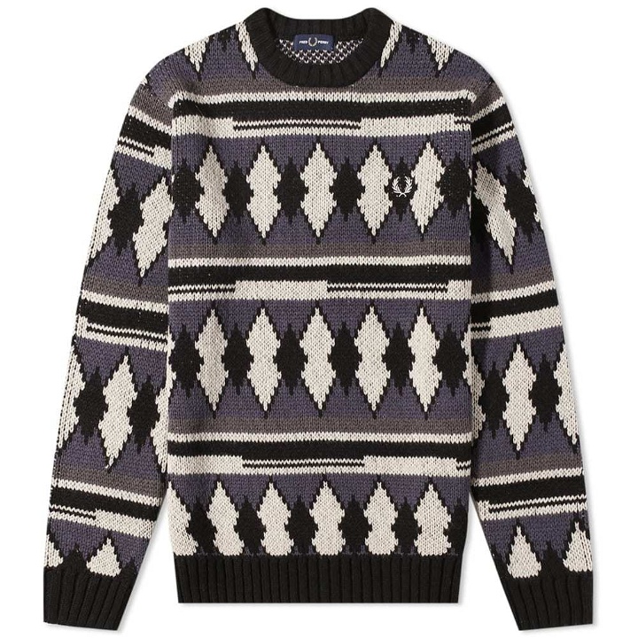 Photo: Fred Perry Chunky Jacquard Knit