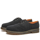 Dr. Martens Men's 1461 3-Eye Shoe in Black Duchess Corduroy