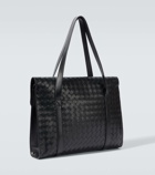 Bottega Veneta Avenue Intrecciato leather briefcase