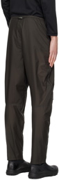 and wander Gray Zip Vent Trousers
