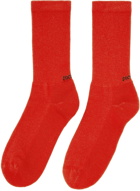 SOCKSSS Two-Pack Red & Pink Socks
