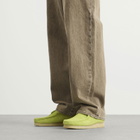 Clarks Originals Men's Wallabee in Lime Suede