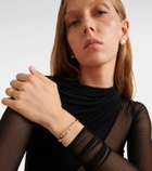 Rainbow K Endless 14kt gold bangle with diamonds
