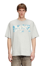 Diesel T-shirt with Diesel Core print - T-Shirts Mens in Grey