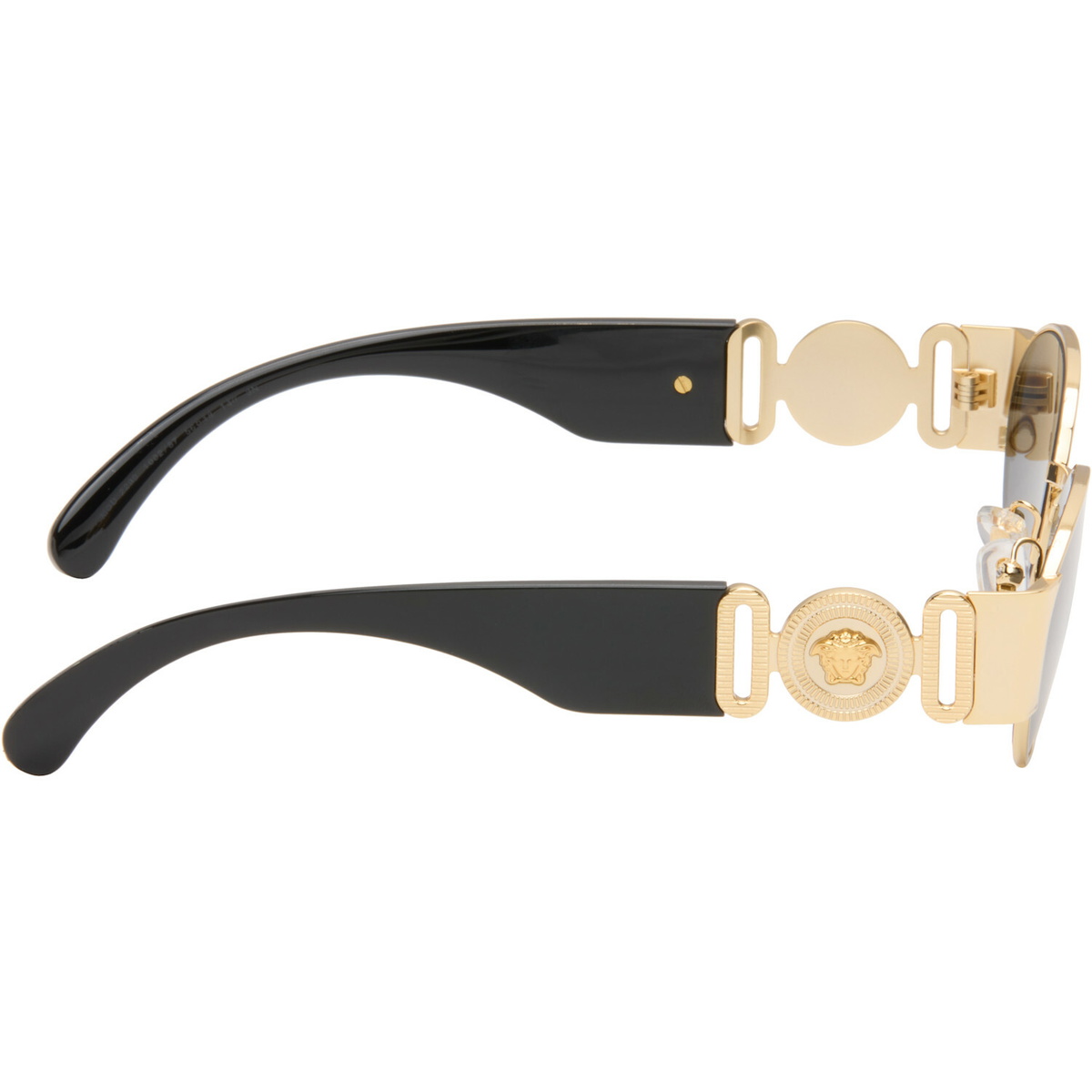 Versace Gold Medusa Biggie Sunglasses