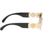 Versace Gold Medusa Biggie Sunglasses