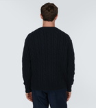 The Row Aldo cable-knit wool-blend sweater