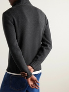 Loro Piana - Cashmere Half-Zip Sweater - Gray