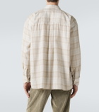 Our Legacy Borrowed plaid cotton flannel shirt