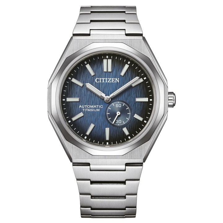Photo: Citizen Zenshin 60 Automatic Blue Dial Mens Watch NK5020-58M