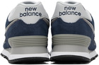 New Balance Navy 574 Core Sneakers