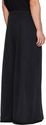 R13 Black Foldover Sweatpants