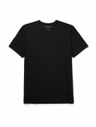 Derek Rose - Basel Stretch Micro Modal-Jersey T-Shirt - Black