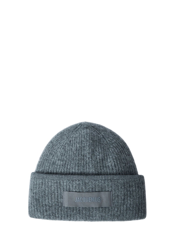 Photo: Jacquemus Logo Motif Beanie Hat
