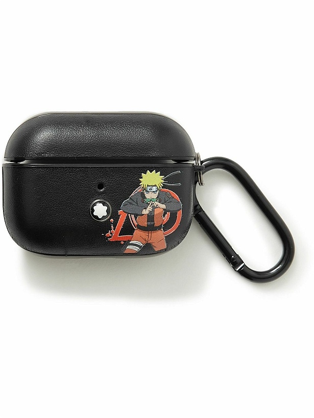 Photo: Montblanc - Naruto Printed Full-Grain Leather AirPods Case