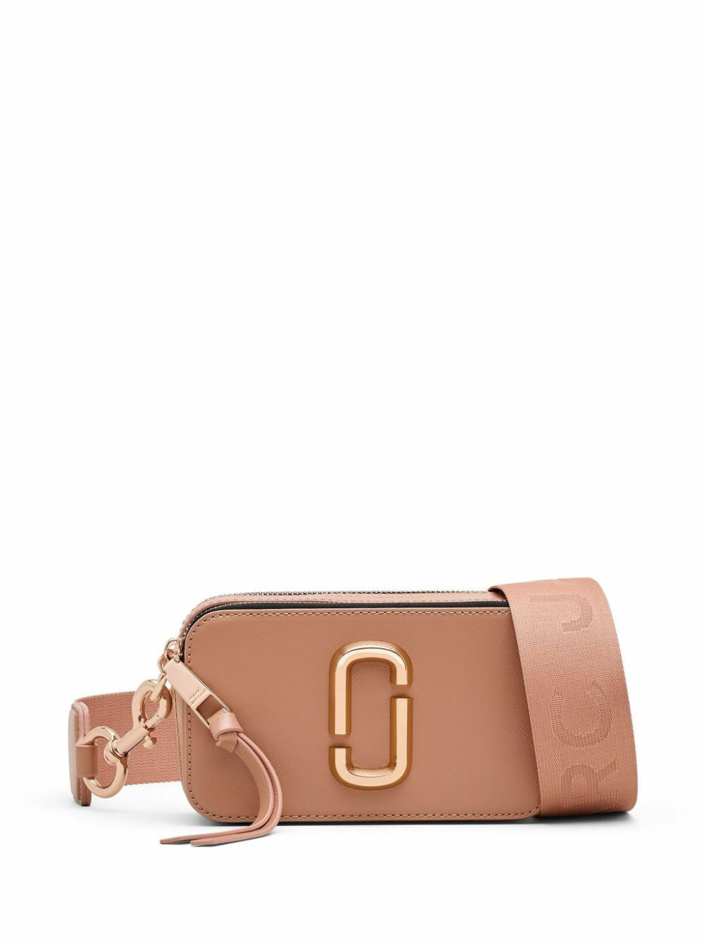 Marc Jacobs Snapshot Leather Crossbody Bag In Brown